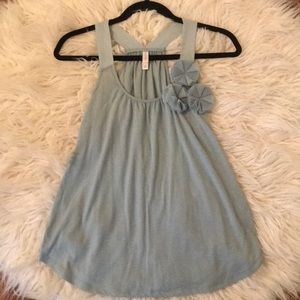 Xhilaration blue tank top